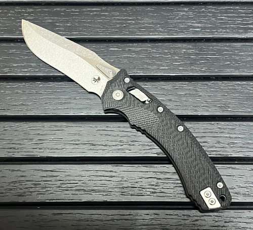 MICROTECH AMPHIBIAN RAM-LOK 137RL-10 FLGTBK Fluted G10 Stonewashed M390MK NEW