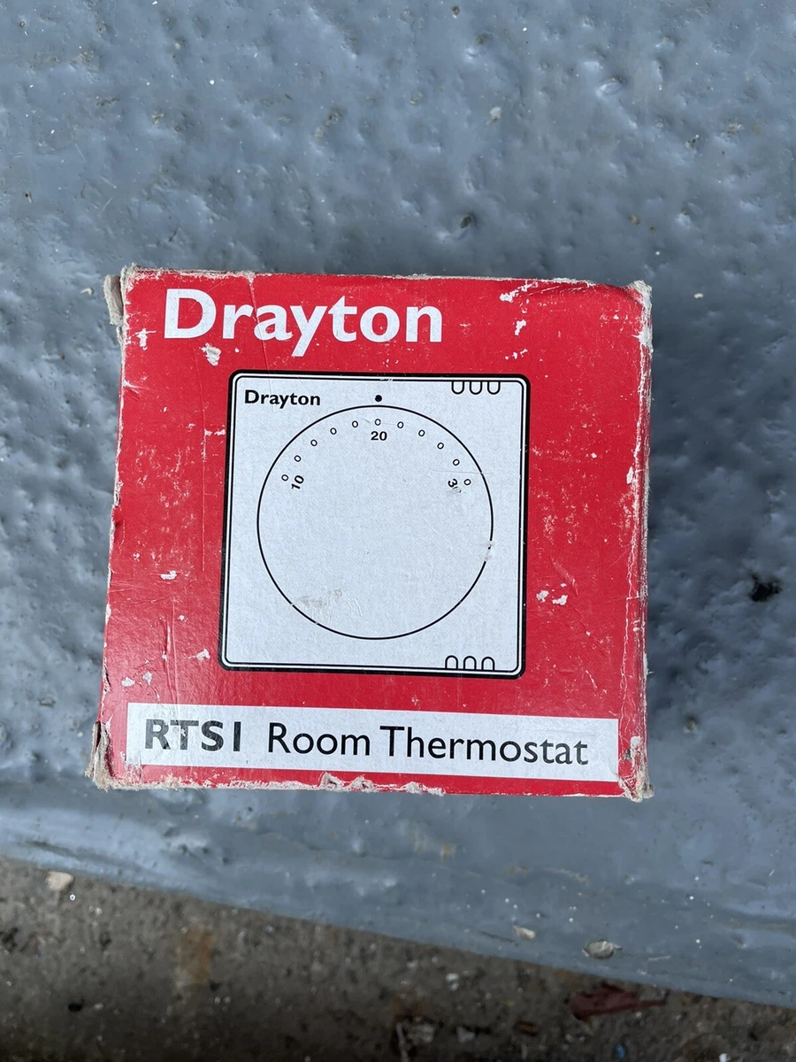 Drayton rts1 room thermostat - new old stock | eBay