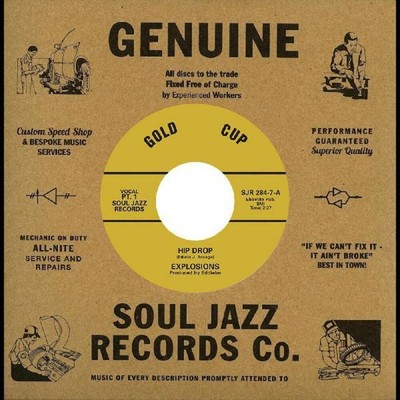 THE EXPLOSIONS HIP DROP NEW 7 INCH VINYL DISC