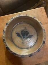 Pottery Works Cambridge Wis.  Casserole/Pie Dish 11 1/4 Inch Diameter