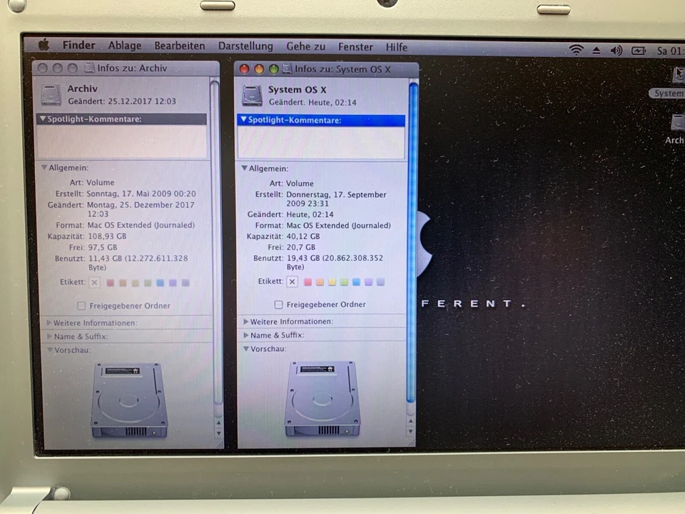 Mac OS  Bastel- Test- Projekt Medion Akoya (Msi Wind) oder auch Hackintosh - Bild 2 von 4