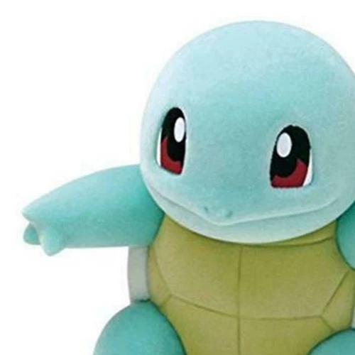 Pokemon Squirtle Schiggy Carapuce Beflockung Puppe - Bild 5 von 8