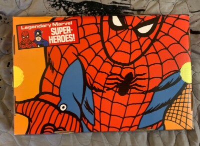 Diamond Select Marvel SPIDERMAN 8'' Mego RETRO Figure Collector Set BOX ONLY