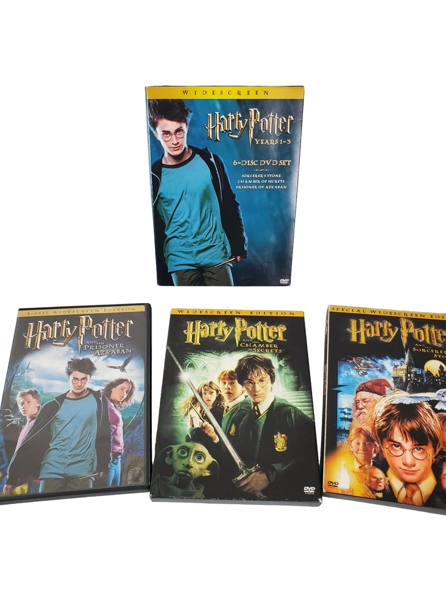 Harry Potter Years 1-3 Box Set DVD 6-Disc Set | eBay