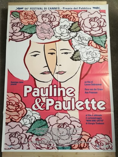 PAULINE AND PAULETTE Original Movie Poster 39x55" 2Sh Italian DEBRAUWER