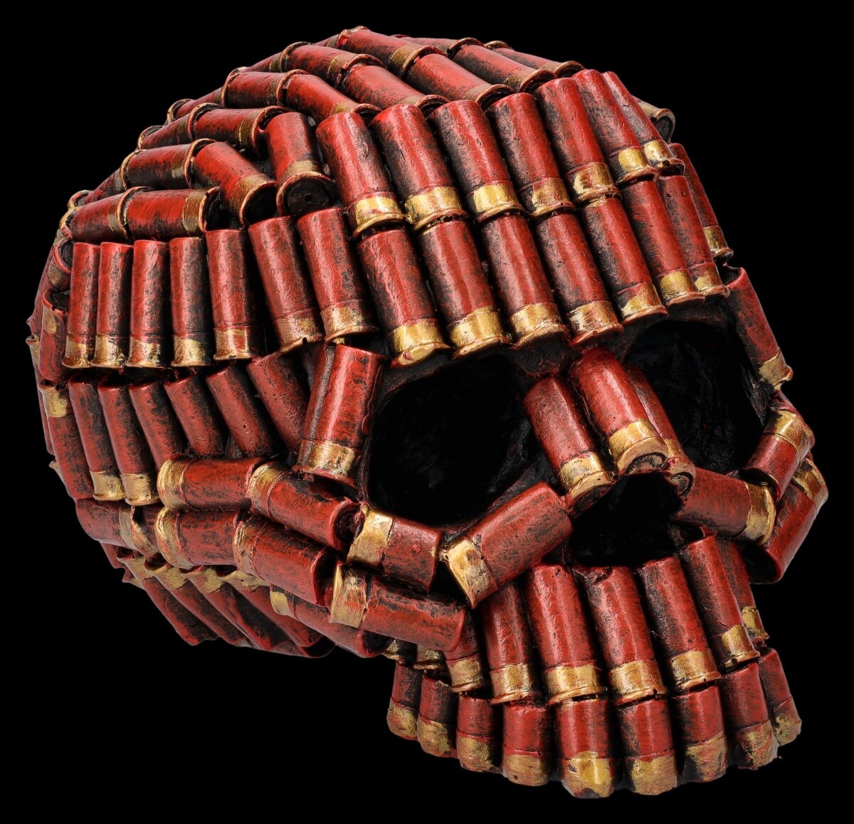 Skull Figure - Shotgun - Skull Pumpgun Fantasy Gothic Decorations