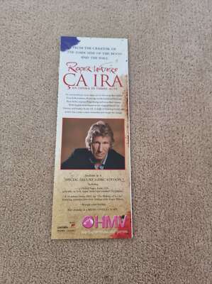 TNEWL14 ADVERT 11X4 ROGER WATERS : 'CA IRA' AN OPERA IN THREE ACTS