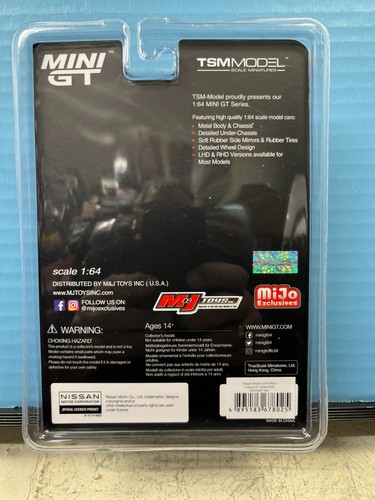 1/64 MINI GT NISSAN SKYLINE GT-R R34 WHITE RAW CHASE 1/165 - Picture 2 of 2