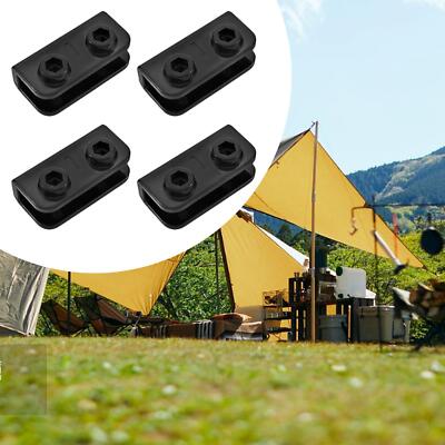 4 Stück/Set Zelt Rechteckig Halterungen Mittelverbinder für Wandern Outdoor Terrasse