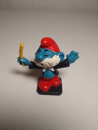 LOTE DE 7 FIGURAS DE PVC SCHLEICH PEYO DE 2 PULGADAS AÑOS 1978-1982 - Imagen 8 de 12