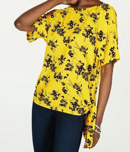 michael kors side tie top