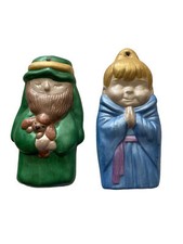Vintage Mary and Joseph Christmas Ornaments Hanging Christmas Ornaments