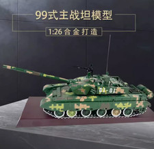 1:26 42CM China Type 99 Main Battle Tank Diecast Military Vehicle Armor Model