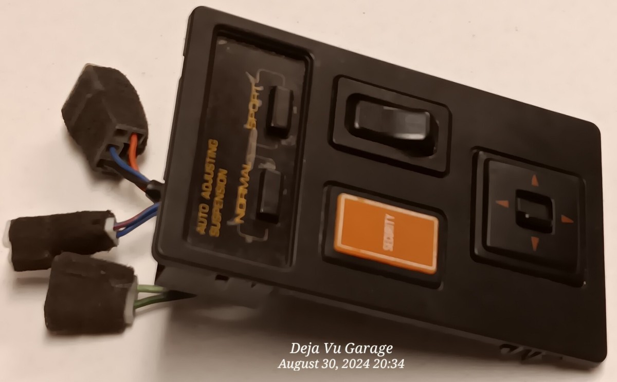 JDM 86-91 Mazda Rx7 FC3S Center Console Switch Auto Suspension