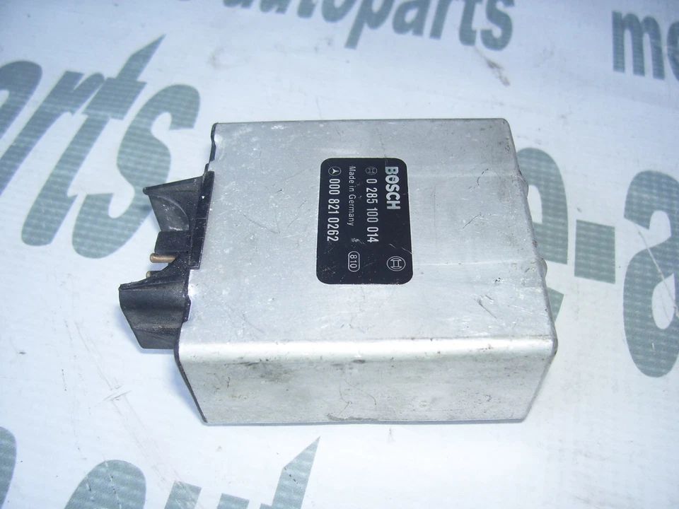 MERCEDES BENZ R107 1986-1991 OEM UNIDAD DE MÓDULO DE CONTROL DE CINTURÓN DE SEGURIDAD 000 821 0262 Foto 4 de 4