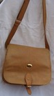 Superbe sac MAC DOUGLAS bandoulière cuir Camel bag Douglas Genuine Leather