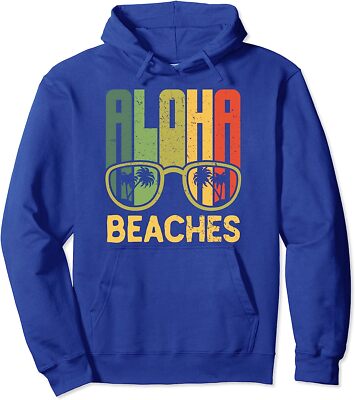 Aloha Beaches Hawaii For Summer Vacation Gift Unisex Hooded Sweatshirt