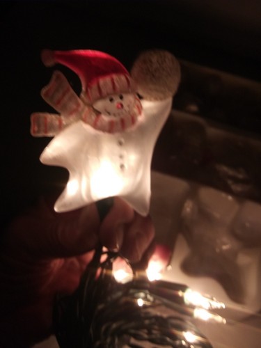 Christmas Star Shape Snowman Lights #258307 9FT - Picture 2 of 9