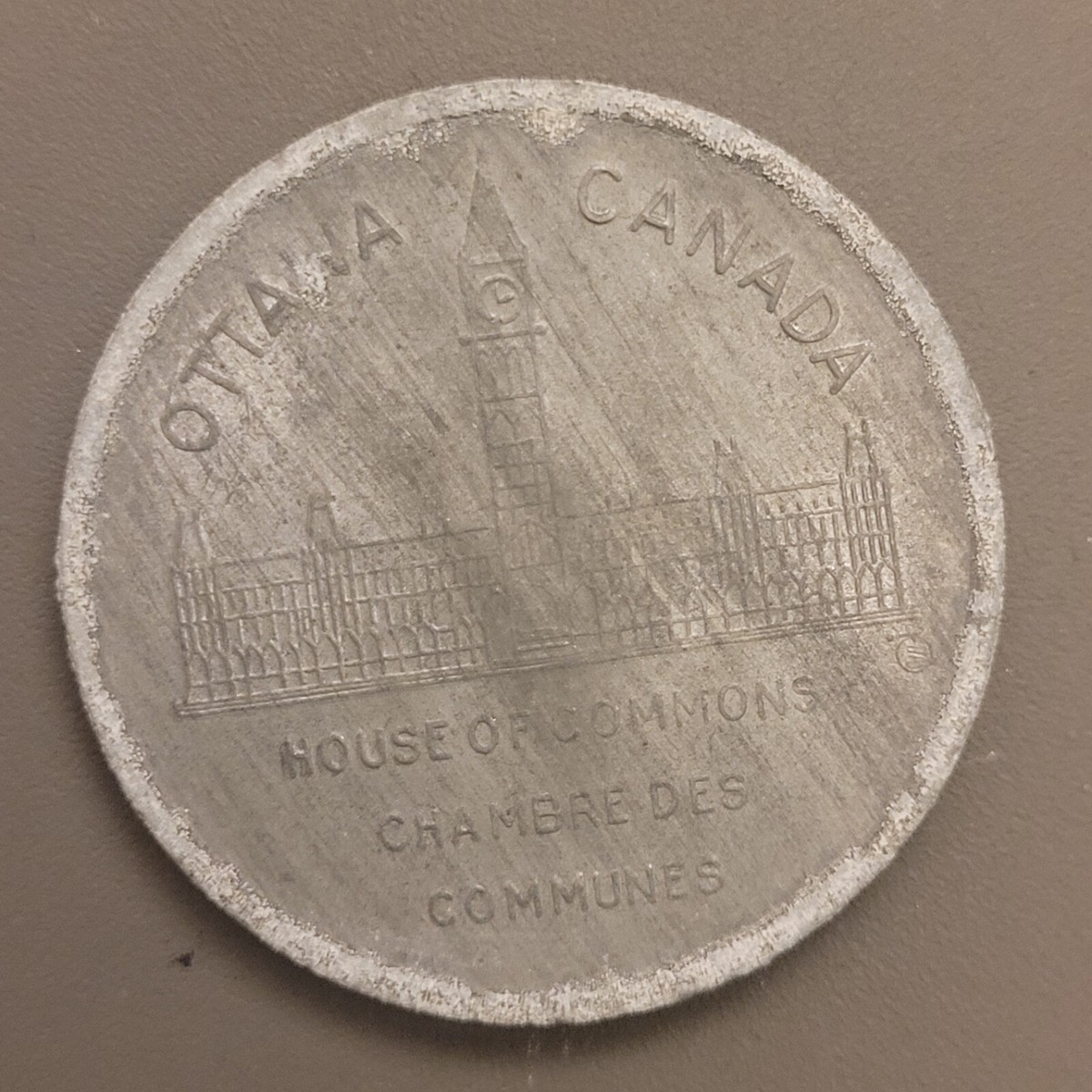 Vintage Shell Oil Token - Prime Ministers of Canada - Alexander