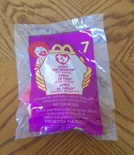 McDonald's Ty Teenie Beanie Babies - Strut the Rooster 7 1999 