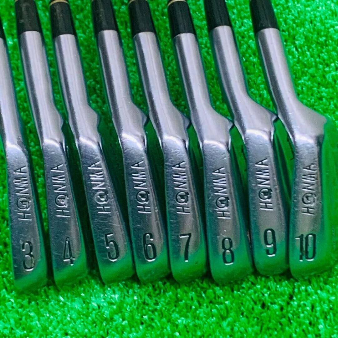 HONMA TOUR MODEL PP-737 Iron Set 8pcs 3-10 Steel Shaft Flex HONMA TOUR MODEL PP-737 Iron Set 8pcs 3-10 Steel Shaft Flex