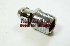 Chevy 1/2" NPT 5/8 Barb Chrome Steel Fitting Intake Manifold Heater Hose SBC BBC