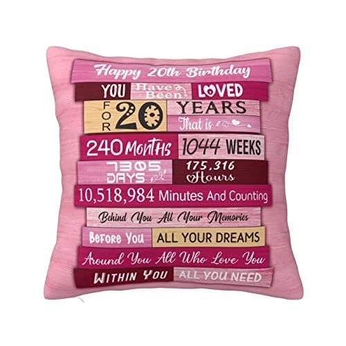 20 Reasons We Love You 20th Birthday Gifts for Women 20th Birthday