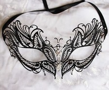 Laser Cut Filigree Masquerade Mask,10 patterns to Pick up Party Prom Mardi Gras