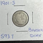 1901-S Barber Silver Dime/Low Mintage
