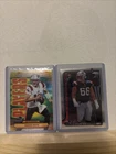 2025 Topps Chrome Power Players Refractor Drake Maye +Topps Chrome Will Campbell