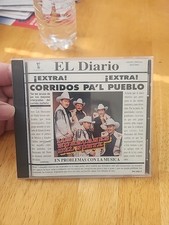 Los Huracanes del Norte CD Corridos Pal Pueblo 1998 Rare CD Fonovisa
