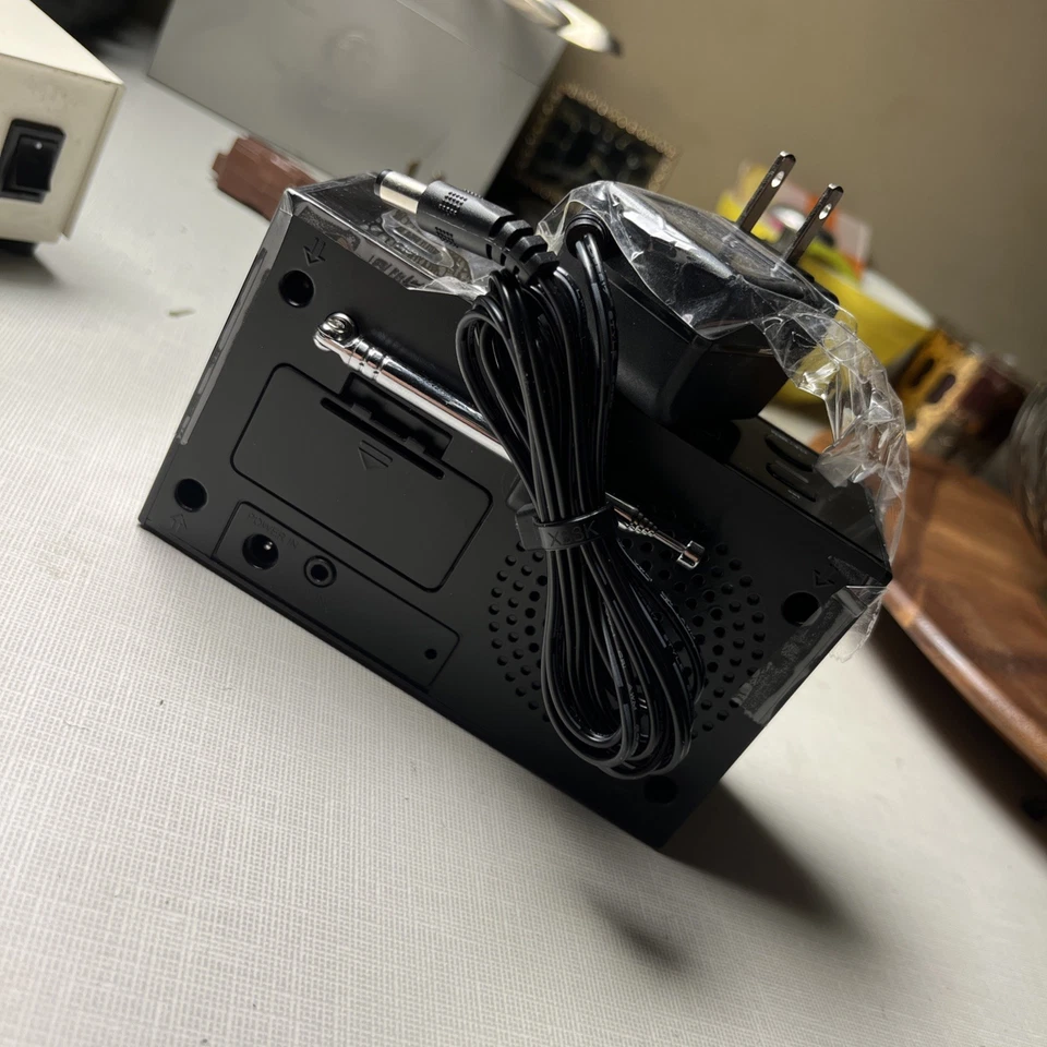 Sleek RCA Weather Radio Black - Image 2 of 3