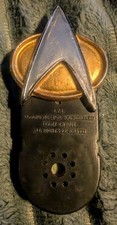 Vintage Star Trek  Communicatr Soundboard RARE  W/ Voyager Pin  **Repair or/Part