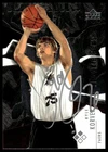 2003-04 Upper Deck Black Diamond #119 Kyle Korver Signed Card Auto IP