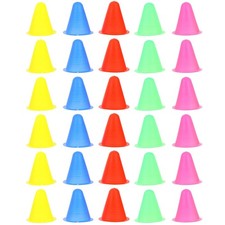 40Pcs Small Sports Training Cones Pe Material Lightweight Agility Markers