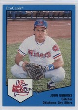 1989 ProCards Minor League Team Sets John Gibbons #1531 0w6