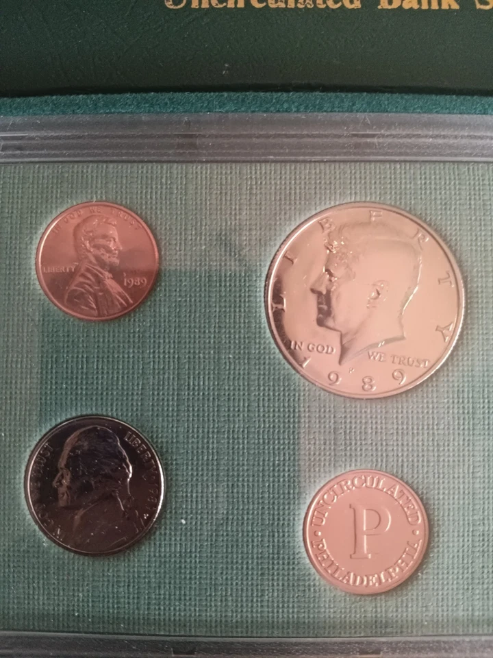 1989 Uncirculated Coin Set Philadelphia - Image 4 of 4