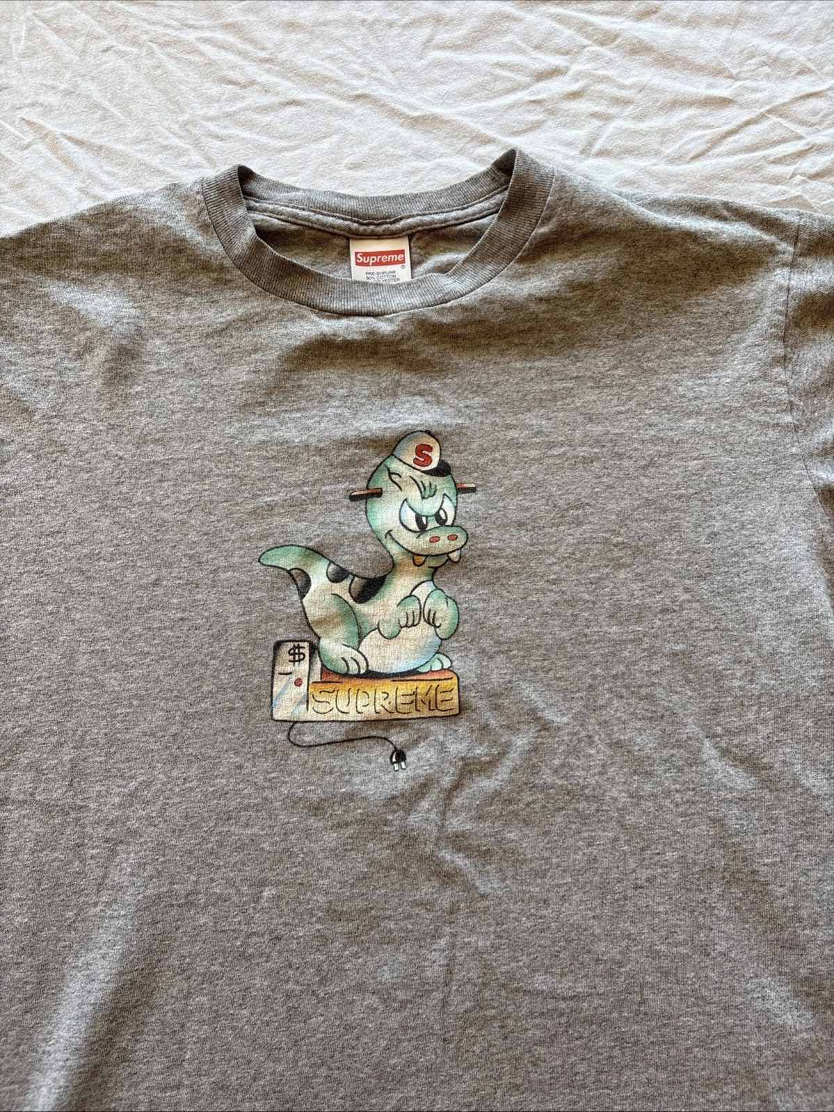 T shirt Supreme Homme Medium Supreme Dinosaur Tee Taille Medium 2020