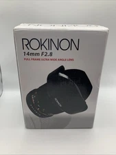 New Rokinon 14mm F2.8 Full Frame Ultra Wide Angle Lens  For Sony E Mount