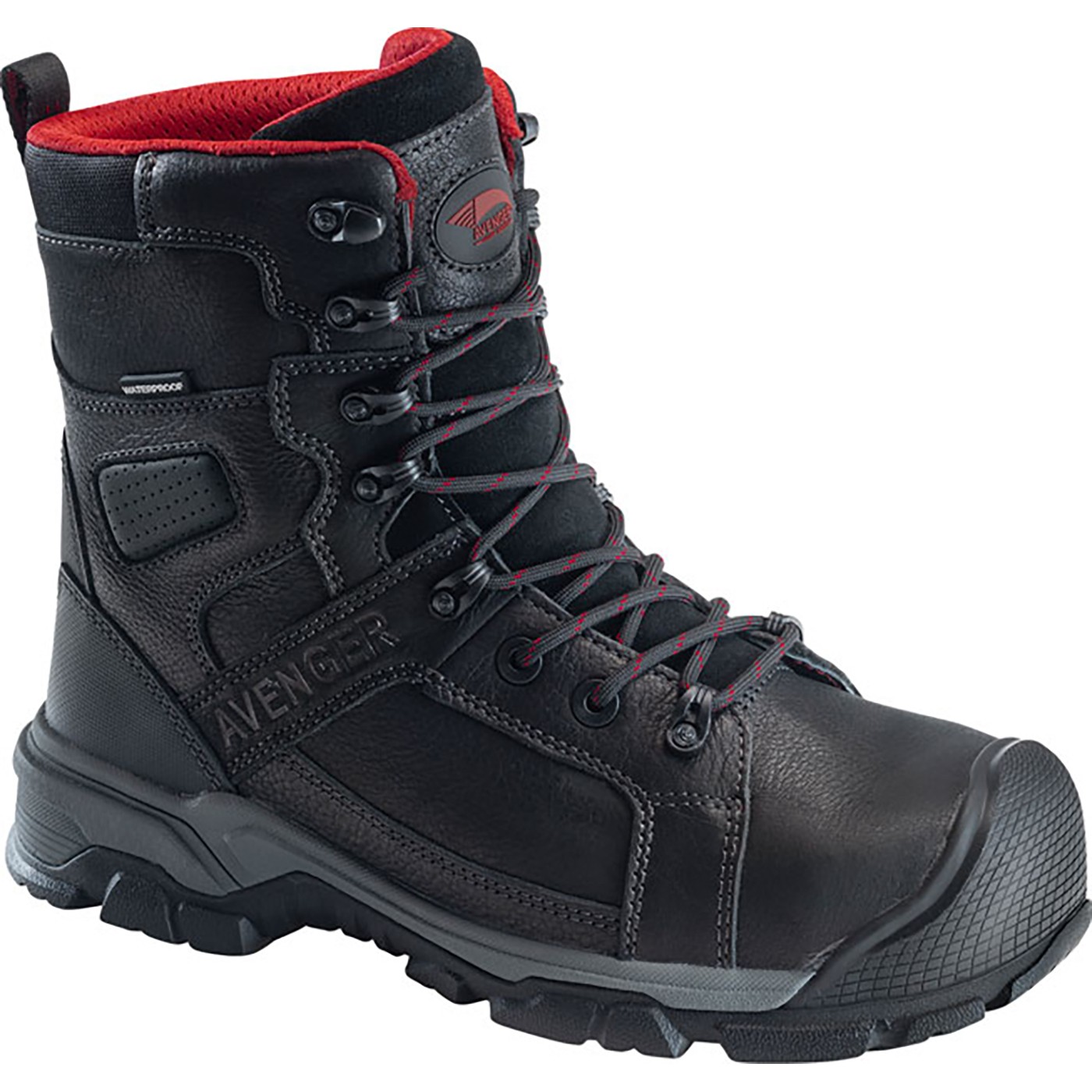 Avenger Ripsaw Men's 8-Inch Aluminum Toe Puncture-Resistant Waterproof Work Boot