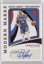 2020-21 Panini Immaculate Modern Marks Red 14/25 Danny Green #MM-DGR Auto s3g