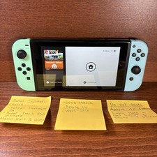Nintendo Switch HAC-001 -01 Animal Crossing: New Horizon Special Edition - 32GB