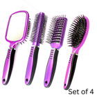 Hair Brush Set for Women | Professional Pink Hairdressing Salon Styling Gift, UK