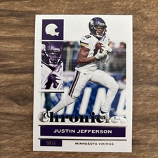 2021 Panini Chronicles - Justin Jefferson #52