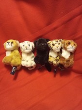 VINTAGE 1996 WILDLIFE CATS AURORA CLASSIC SET OF 5