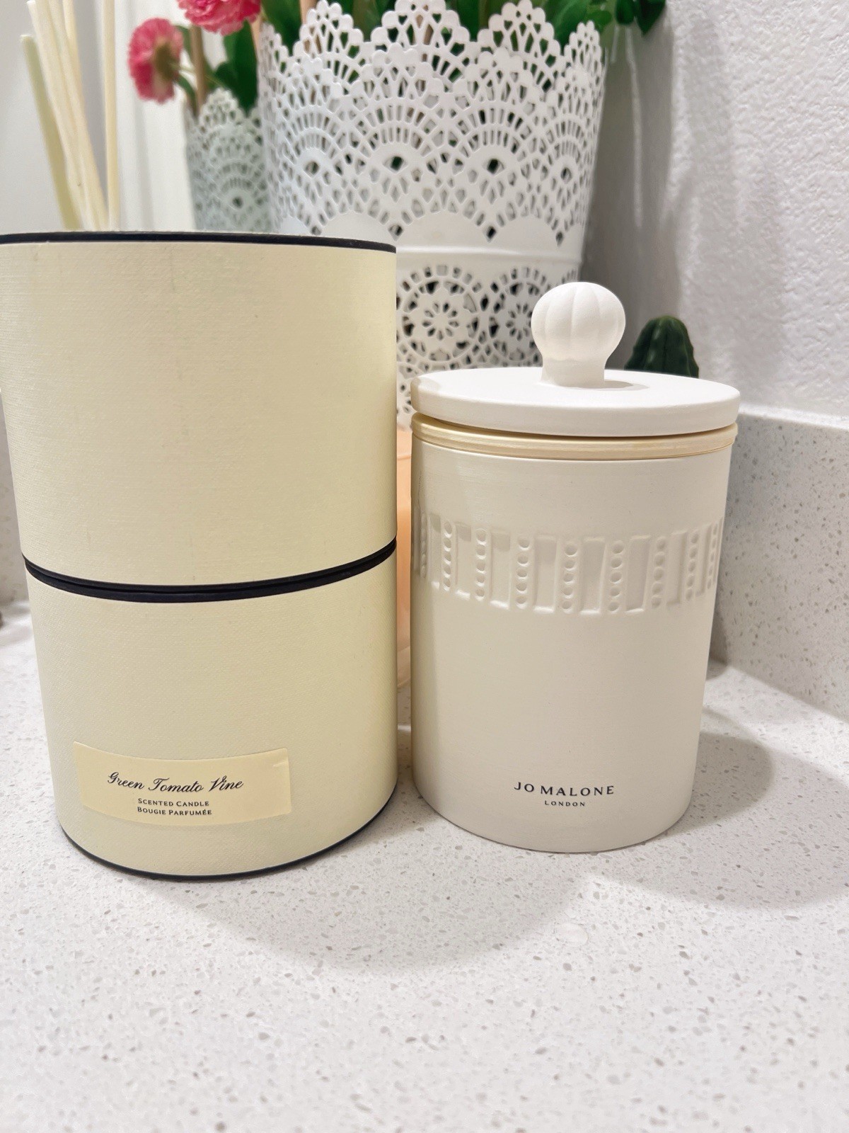 Jo Malone London Green Tomato Vine Candle 3.5 In New In Box