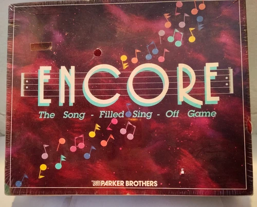 Encore Parker Brothers 1989 Board Game NEW FACTORY SEALED Vintage