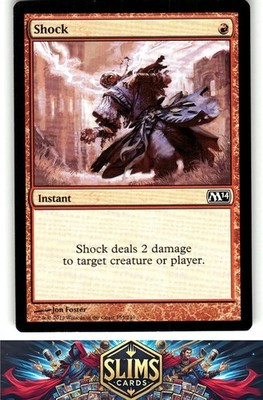 Magic the Gathering MTG Magic 2014 (M14) Shock #155 Buy 2 Get 1