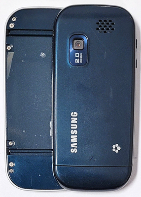 Samsung Gravity 2 II SGH-T469 - Blue and Silver ( T-Mobile ) Rare