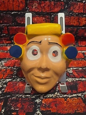 ORIGINAL 1970's FLORINDA Chavo Del Ocho Chespirito Plastic Mask - MADE IN MEXICO